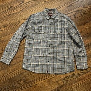 Alesbury Gray Plaid Men's Flannel